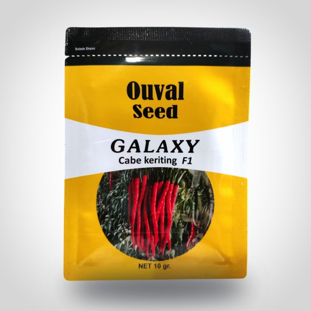 Benih Cabe Keriting F1 Galaxy Ouval Seed 10GR