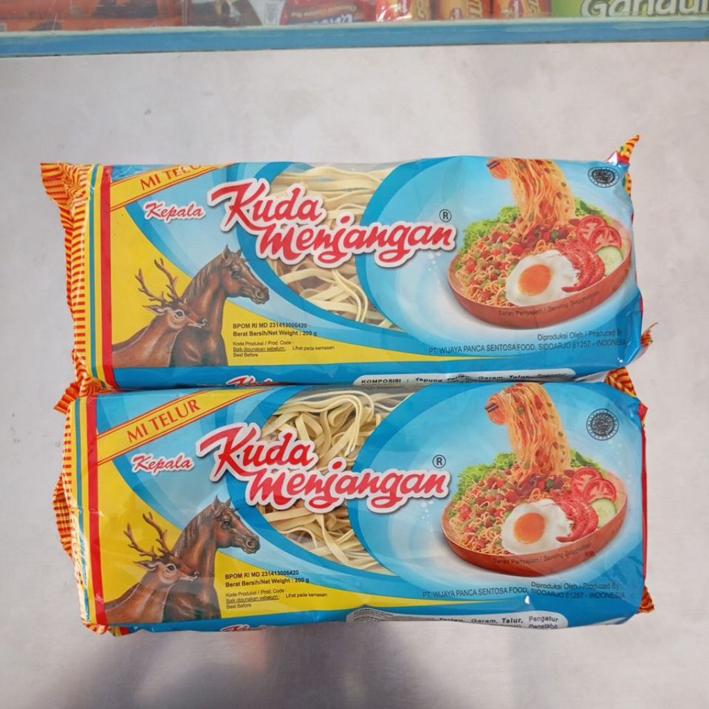 

Mi Telur Kepala Kuda Menjangan 200g