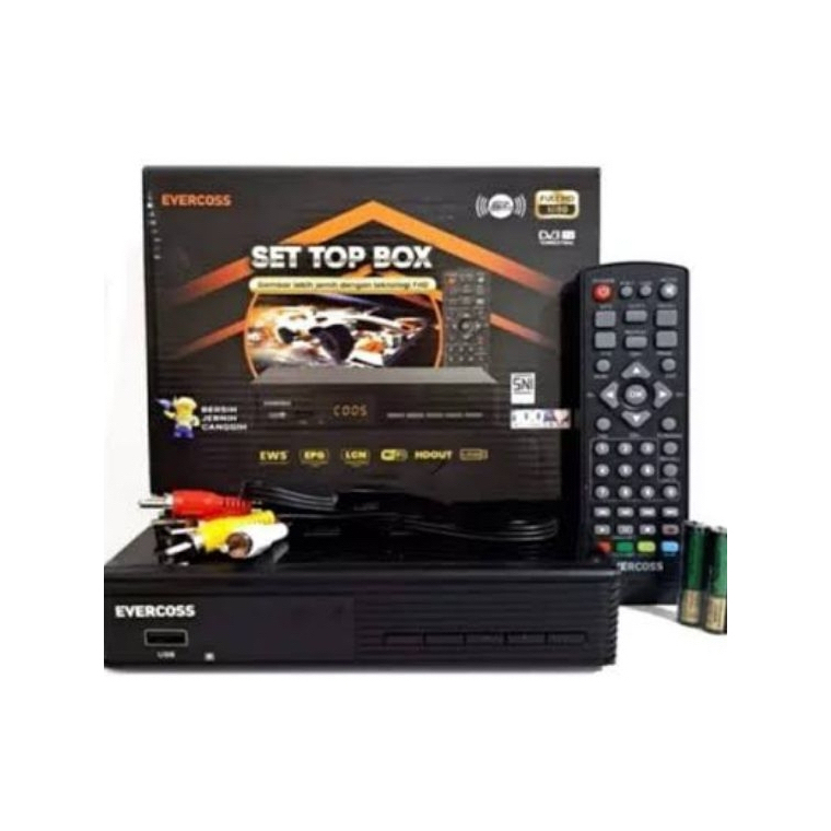 Set Top Box/STB/DVB/Evercoss/Megabox/Siaran digital/STB max /STB prime