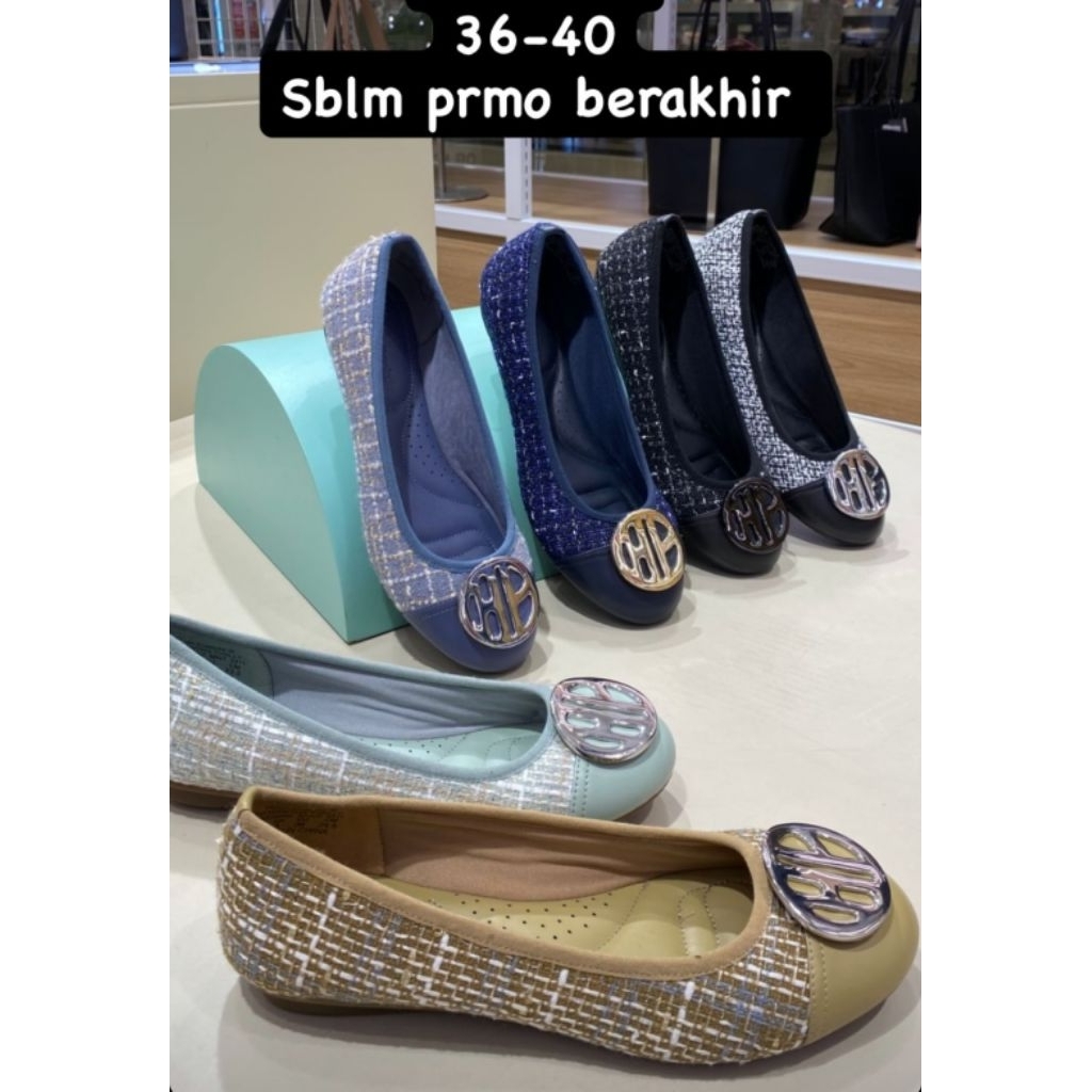 Hush Puppies Sepatu Wanita Flats Samantha Twilly