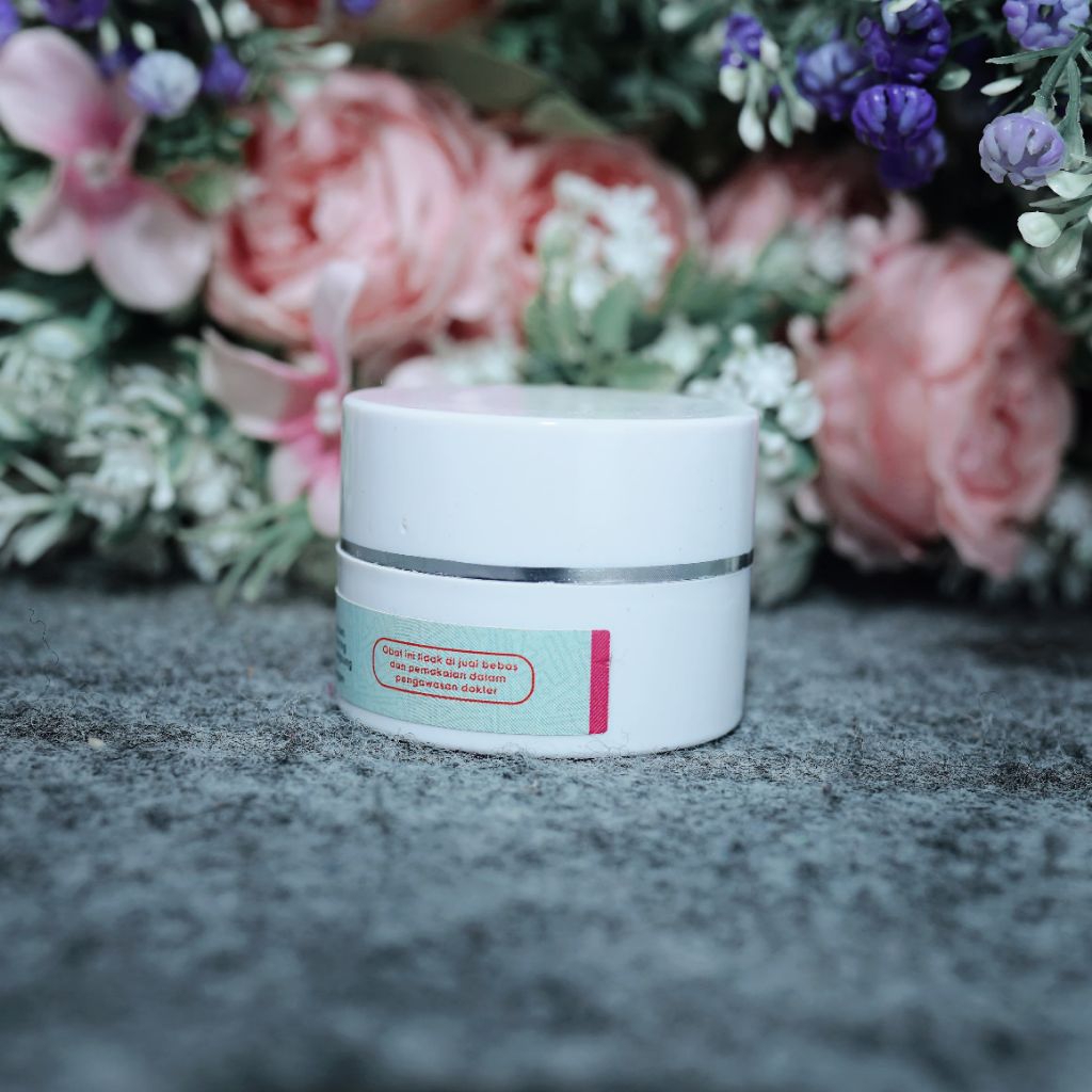 Krim malam racik dokter untuk flek / whitening / krim jerawat racik / acne whitening / cream malam k