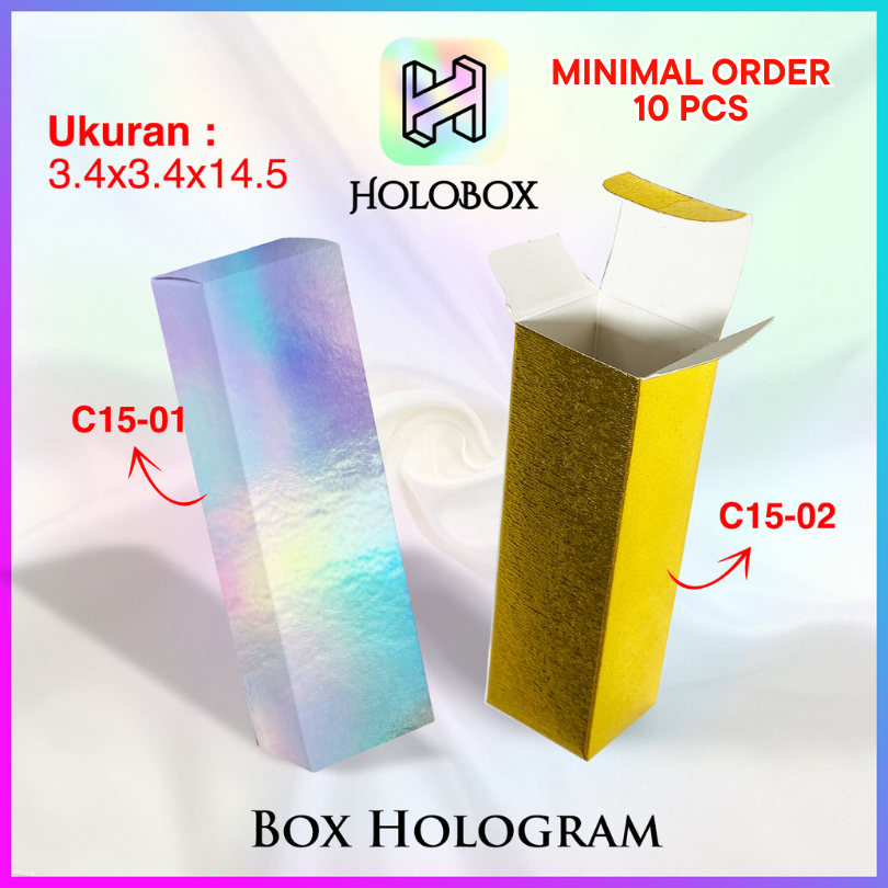 

Kotak Souvenir /Hologram / Kado / Parfum / Serbaguna / Dus / Box / Packaging / C15