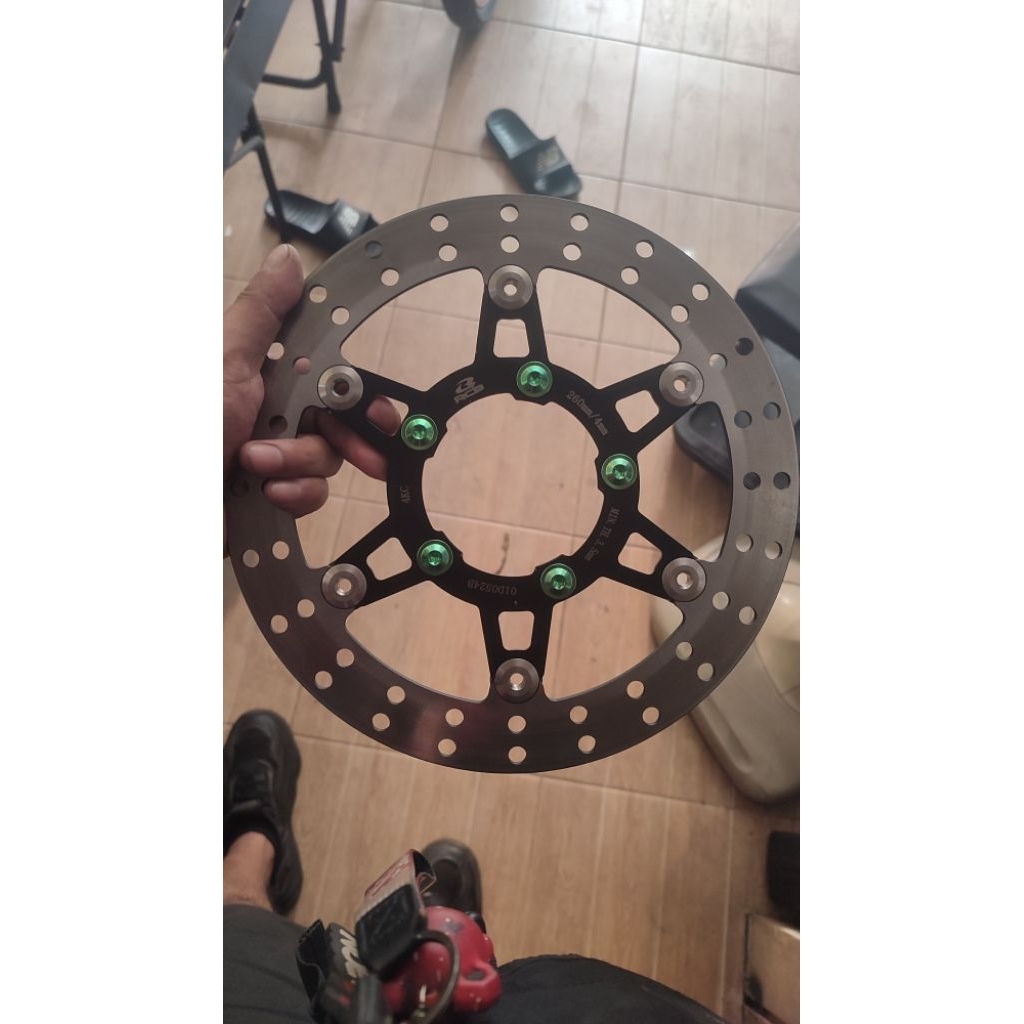 disk floating RCB 260 mm + baut titanium