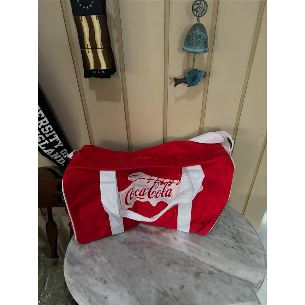Tas Duffle Bag Vintage souvenir Coca-Cola
