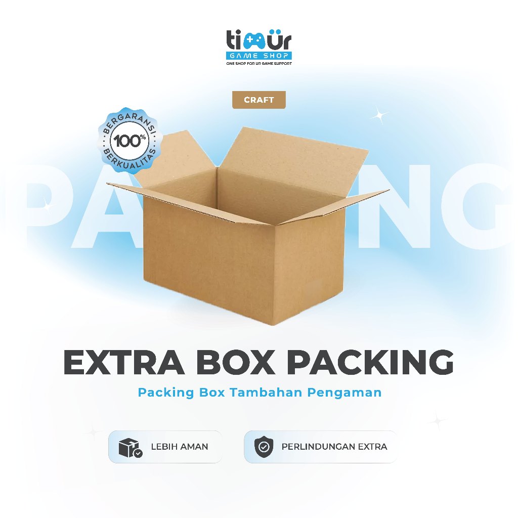 

Extra Kardus Ukuran Small (15x10x5CM)