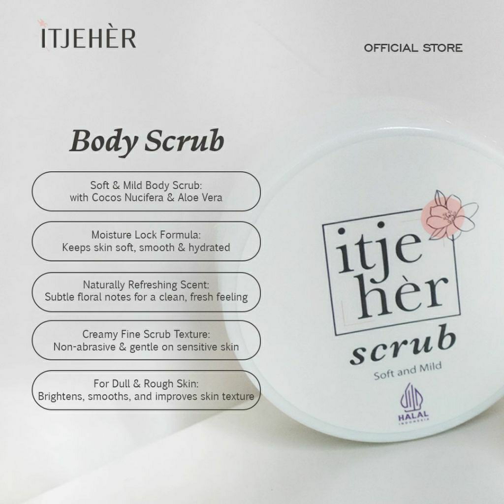 Itjeher Essentials Body Scrub - Soft & Mild