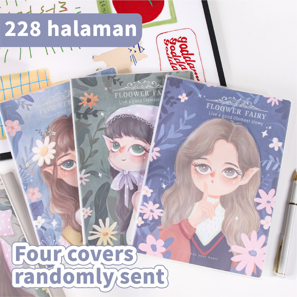 

Huahua World B5 Menebal Lemak Lemak Notebook 228 Halaman Kertas-Bingkai Tahan Air Dan Penutup Debu Tertulis Alat Kertas Halus Alat Kertas Halus