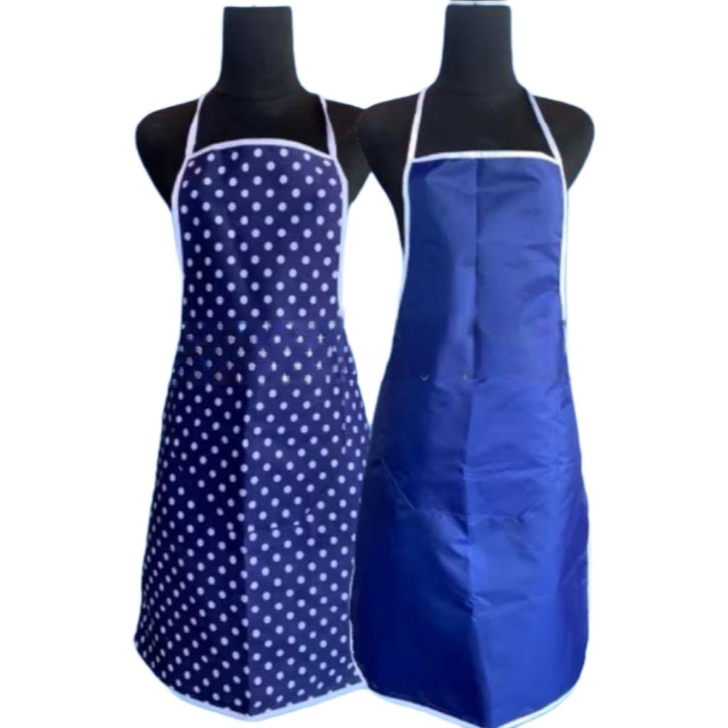 celemek/apron/celemek anti air/celemek polos/celemek polkadot/celemek masak