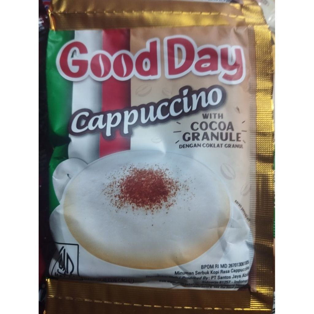 

Good Day Cappucino 25 gr isi 10 pcs