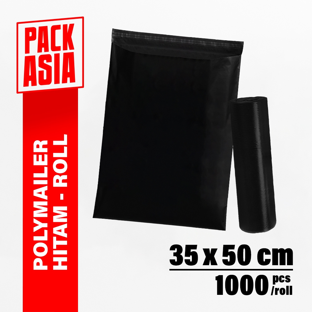 

Packasia - Polymailer Kantong Plastik Kemasan - 35 x 50 cm - Isi 1000pcs