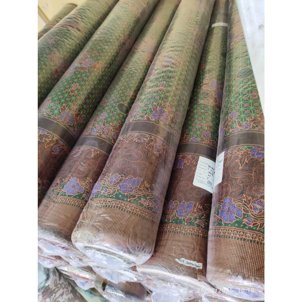 Kain Muslimat NU 1 ROLL Semi Sutra Fatayat Kain Batik Seragam Muslimat