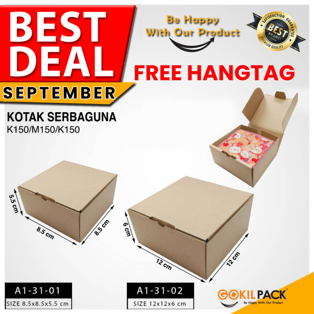 

Kotak Souvenir|Kado|Kue|Serbaguna|Hadiah|Dus|Box|Packaging|A1-31