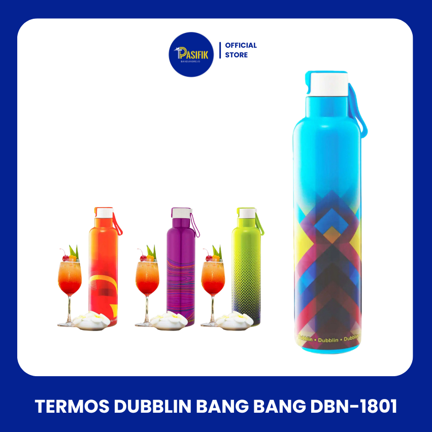 TERMOS DUBBLIN BANG BANG 700ML/ TERMOS PANAS DINGIN DUBBLIN DBN-1801(RANDOM)