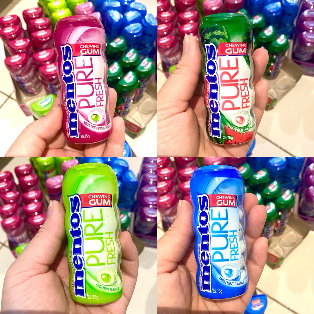 

New Mentos Permen Karet Original Malaysia enak banget