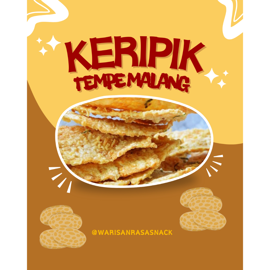 

Keripik Tempe Malang 1kg | Keripik Tempe Tepung | Keripik Tempe (1000gr) Renyah, Gurih | Keripik Tempe Malang Warisan Rasa