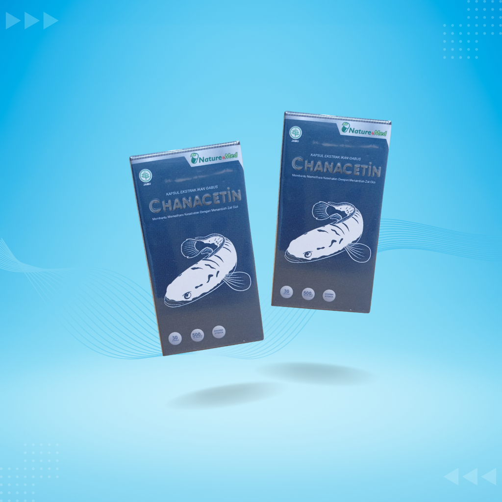 

Chanacetin Ekstrak Ikan Gabus–Suplemen Alami Nutrisi Lengkap Tinggi Protein & Bantu Regenerasi Luka