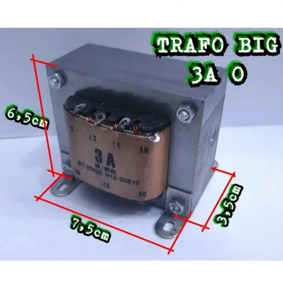 TRAFO BIG 3A-0 NON CT 30V