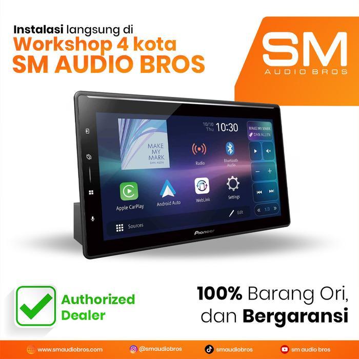 Pioneer DMH ZF9650BT - Head Unit Single Din Layar 10.1 Inch Built in HDMI Wireless Apple Car Play & 