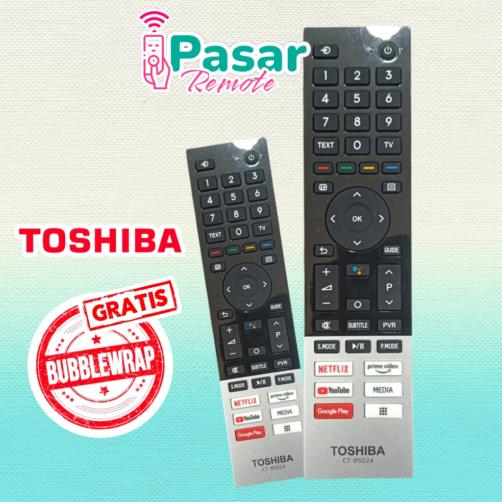 REMOTE TV TOSHIBA SMART ANDROID CT-95024