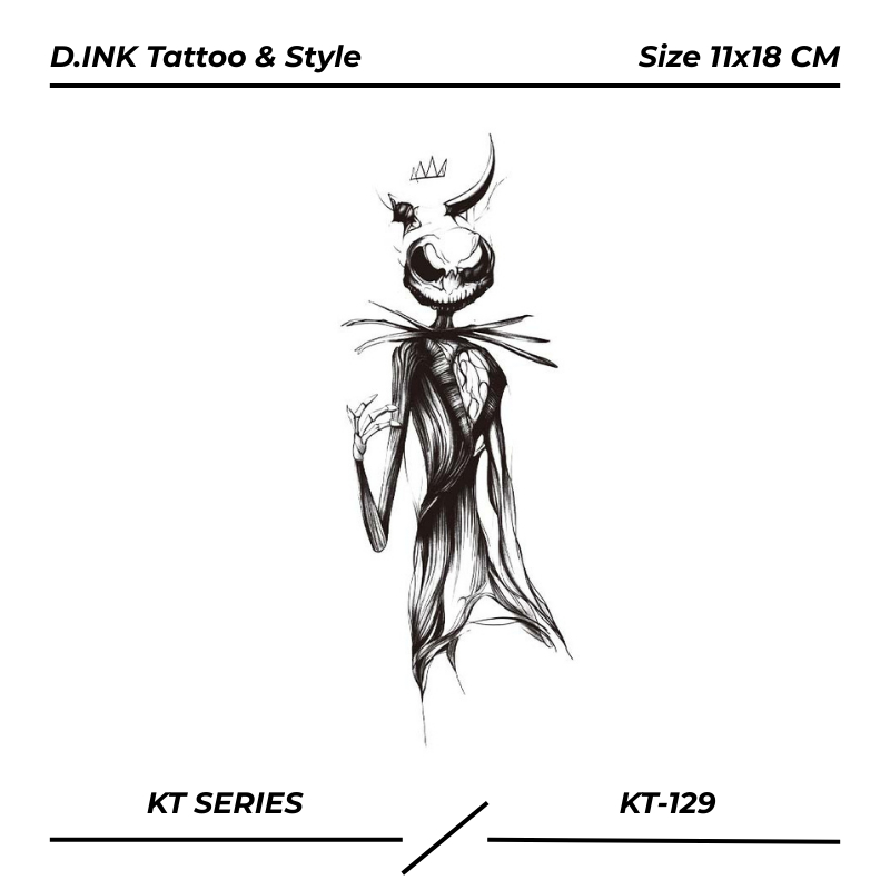 PREMIUM KT-129 Tatto semi permanen premium fruit ink minimalis simple kecil ukuran 11x18 cm tattoo t