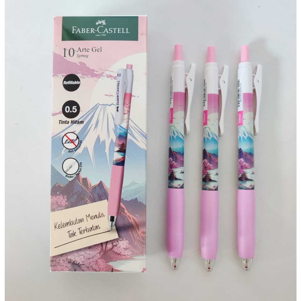 

Pulpen Gel Faber Castell 640991 ART GEL SPRING PINK ( Satuan )