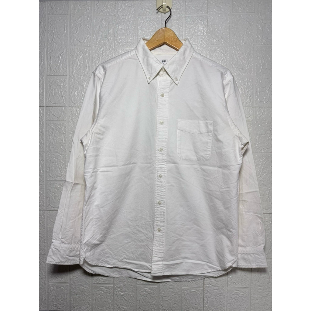 KEMEJA UNIQLO PUTIH XL