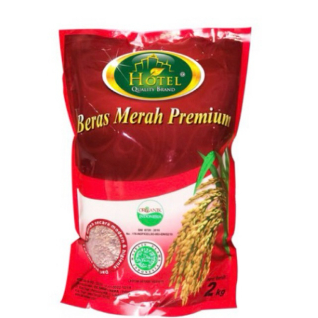 

Hotel Beras Merah Premium Organik 2kg