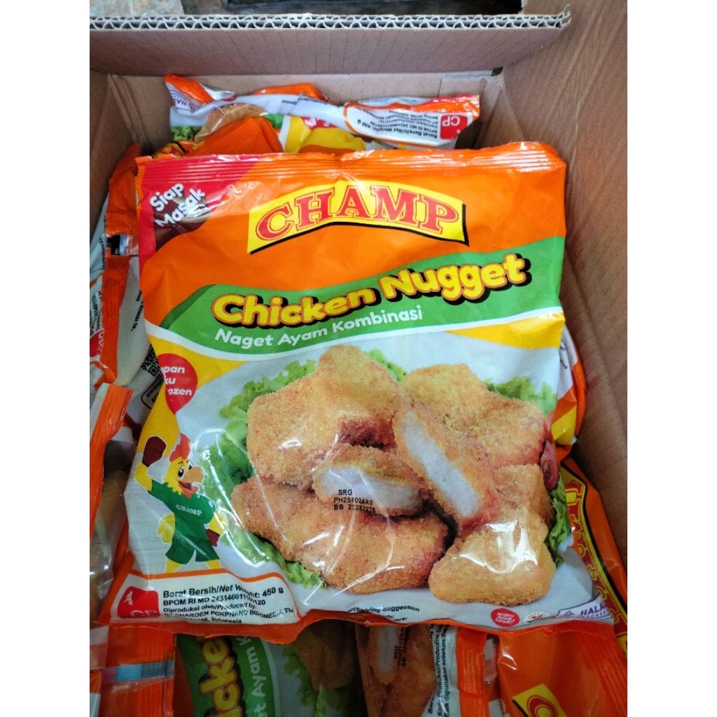 

Champ nuget ayam 225gr Dan 450gr