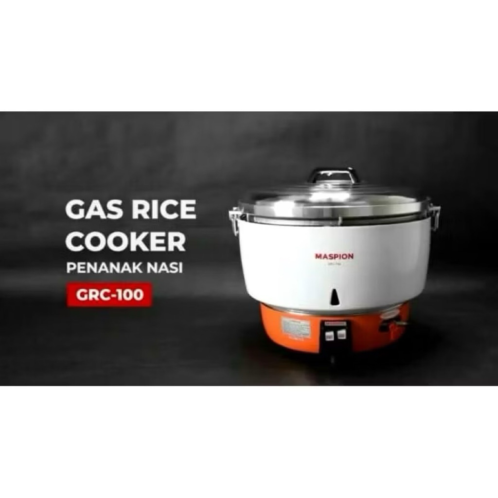 Maspion Gas Rice Cooker GRC-100 – Penanak Nasi Gas Kapasitas Besar