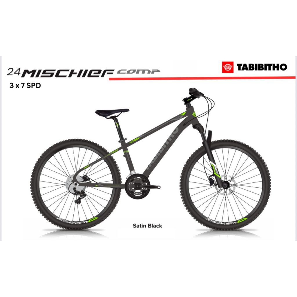 (BATAM) Sepeda Gunung MTB 24 THRILL TABIBITHO MISCHIEF SHIMANO
