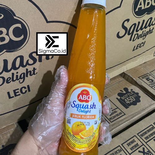 Sirup ABC Jeruk Squash 450ml / ABC Orange Squash 450ml