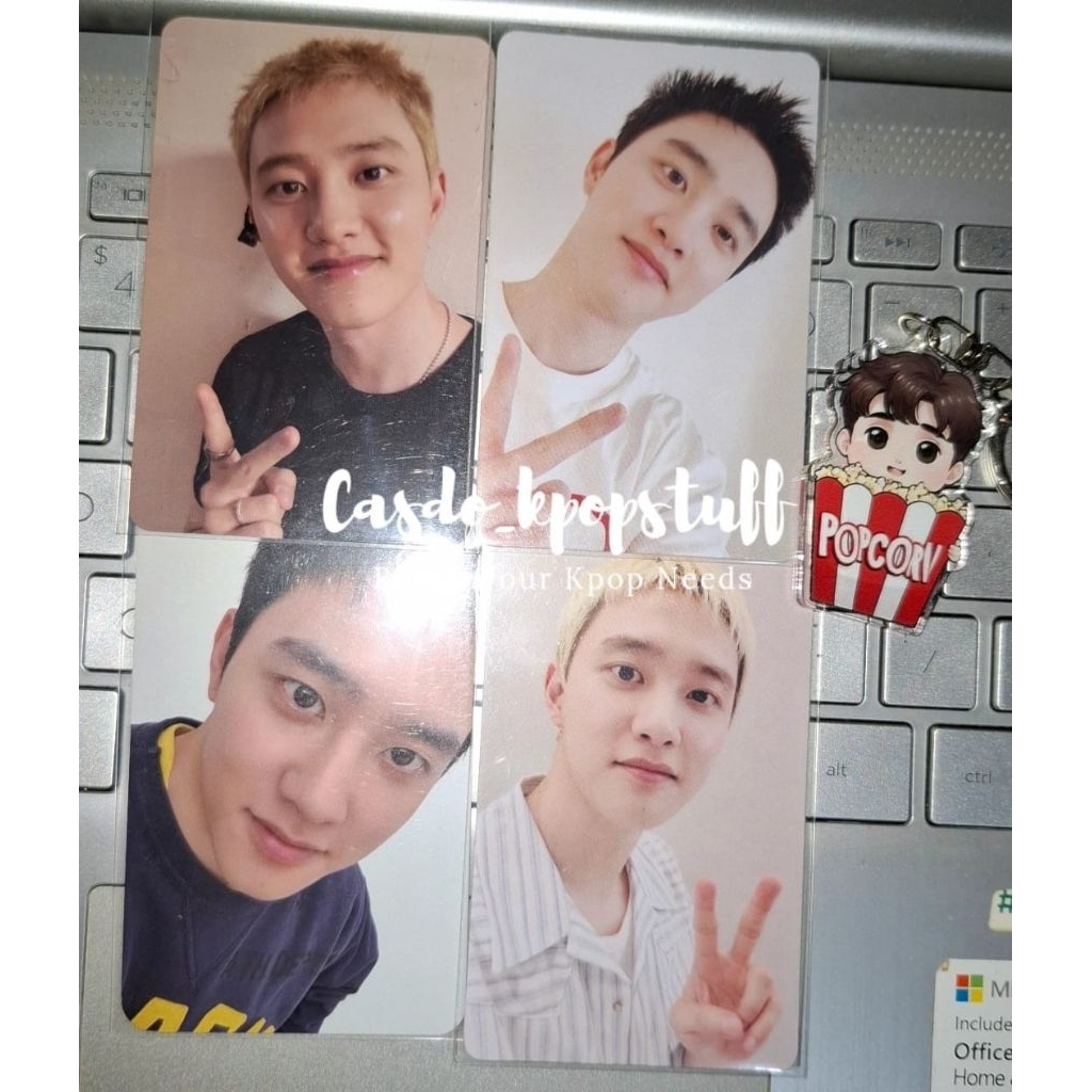 Photocard Doh Kyungsoo Doit in JAKARTA MD Zzirange EXO 11th Anniversary etalase 3 (baca deskripsi)