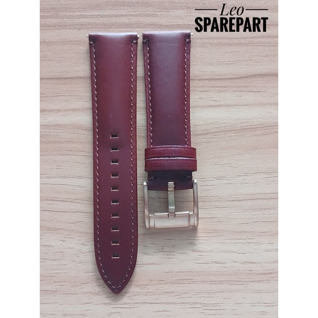 Tali jam kulit / 22mm