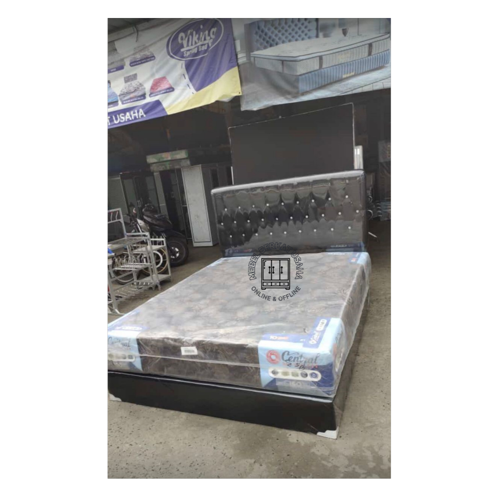 Springbed Central Deluxe 1set Dipan