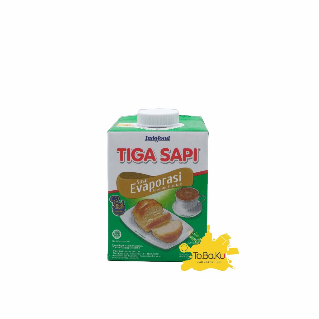 

Tiga Sapi Evaporated 500gr Susu