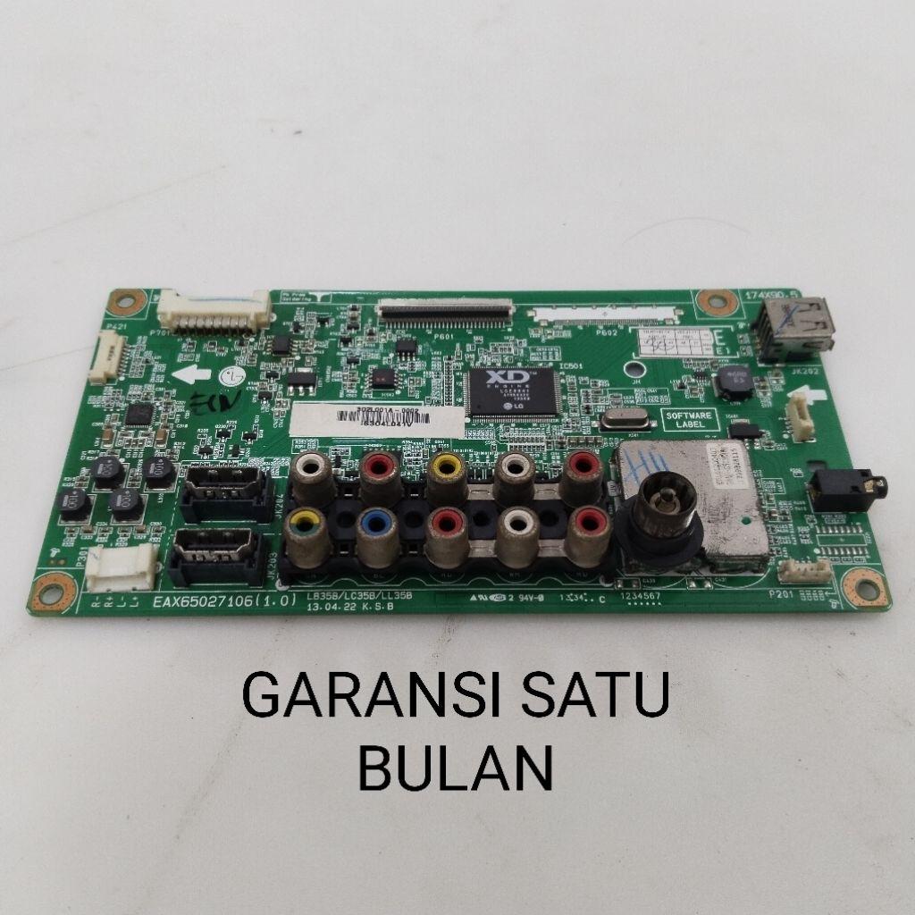 MB TV LCD LG 32LN5100-TA MAINBOARD - MOTHERBOARD - MESIN TV LED LG