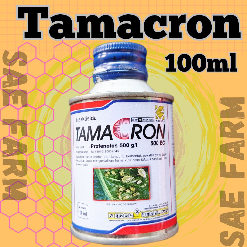 Tamacron 100ml insektisida bahan aktif profenofos