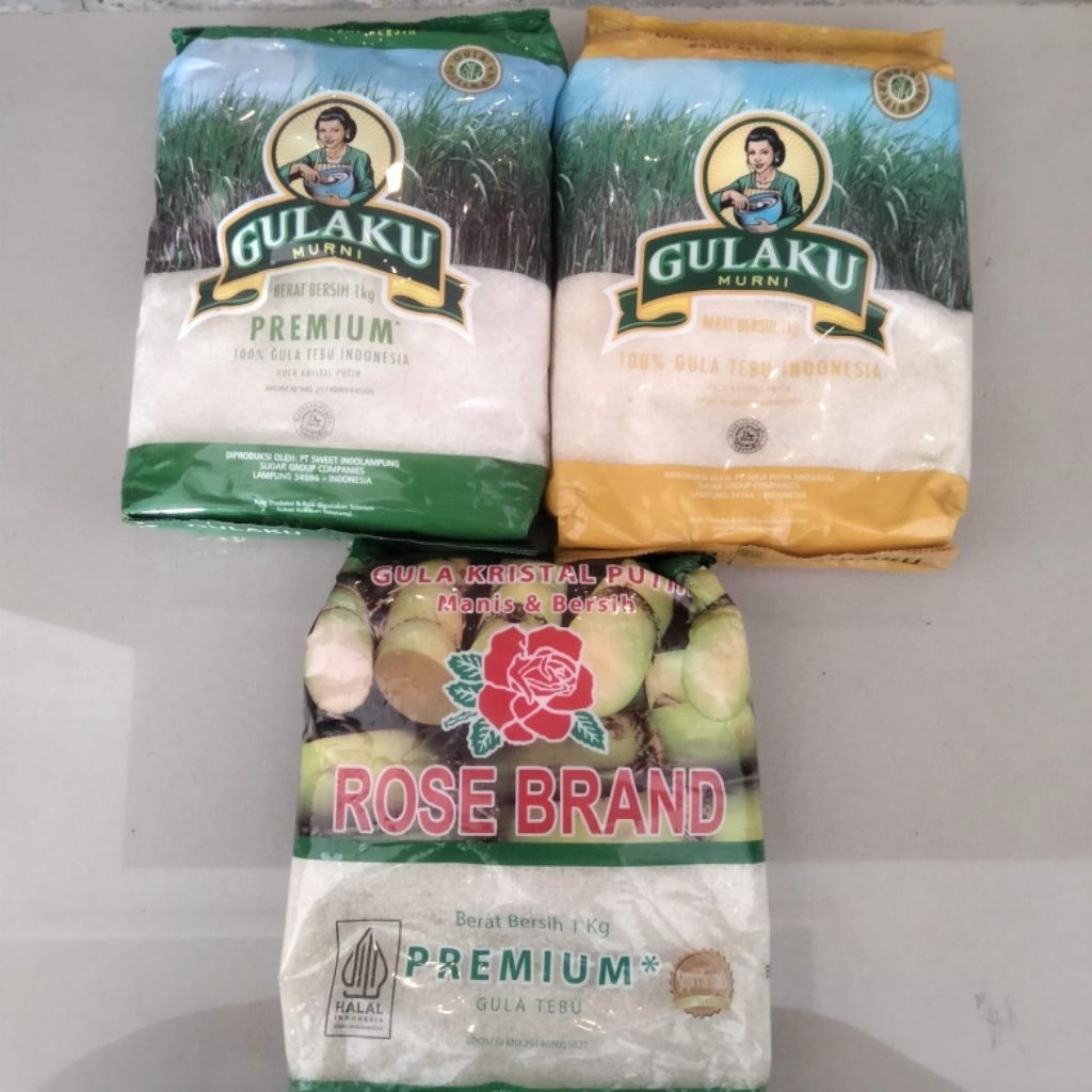 

gula kemasan 1kg. paket isi 10pcs