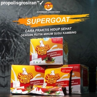 

Susu Kambing Etawa Bubuk Gula Aren Supergoat - Super Goat isi 10 sachet