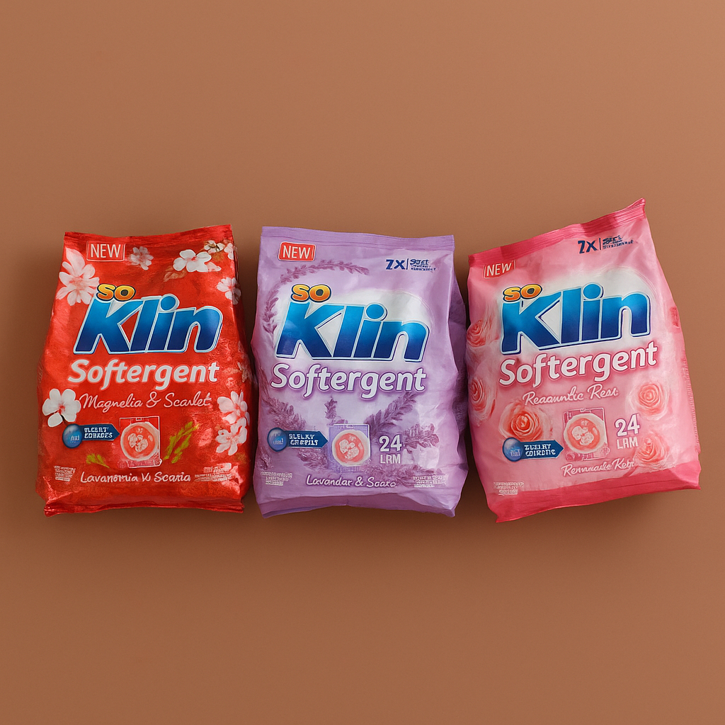SoKlin Bubuk Softergent | Deterjen + Softener 720/770 gram