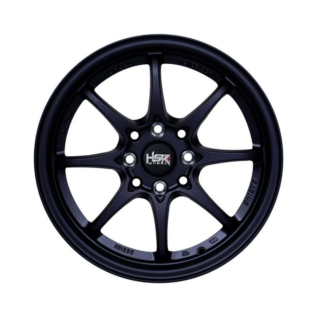 Hsr Wheel - Velg Hsr Hiroshima R15 H4X100 Black