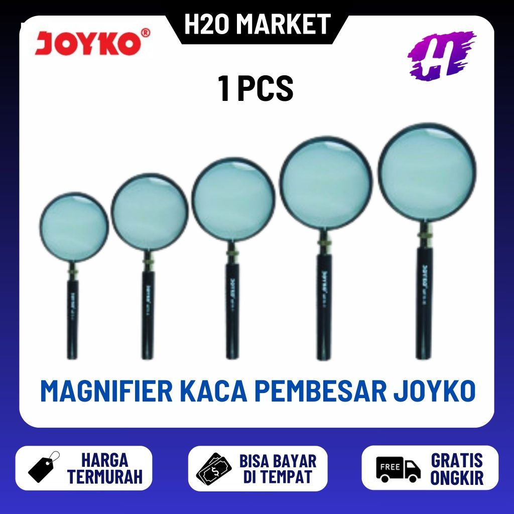 

❤️H2O❤️ Magnifier Kaca Pembesar Joyko MFR-5 ~ 10
