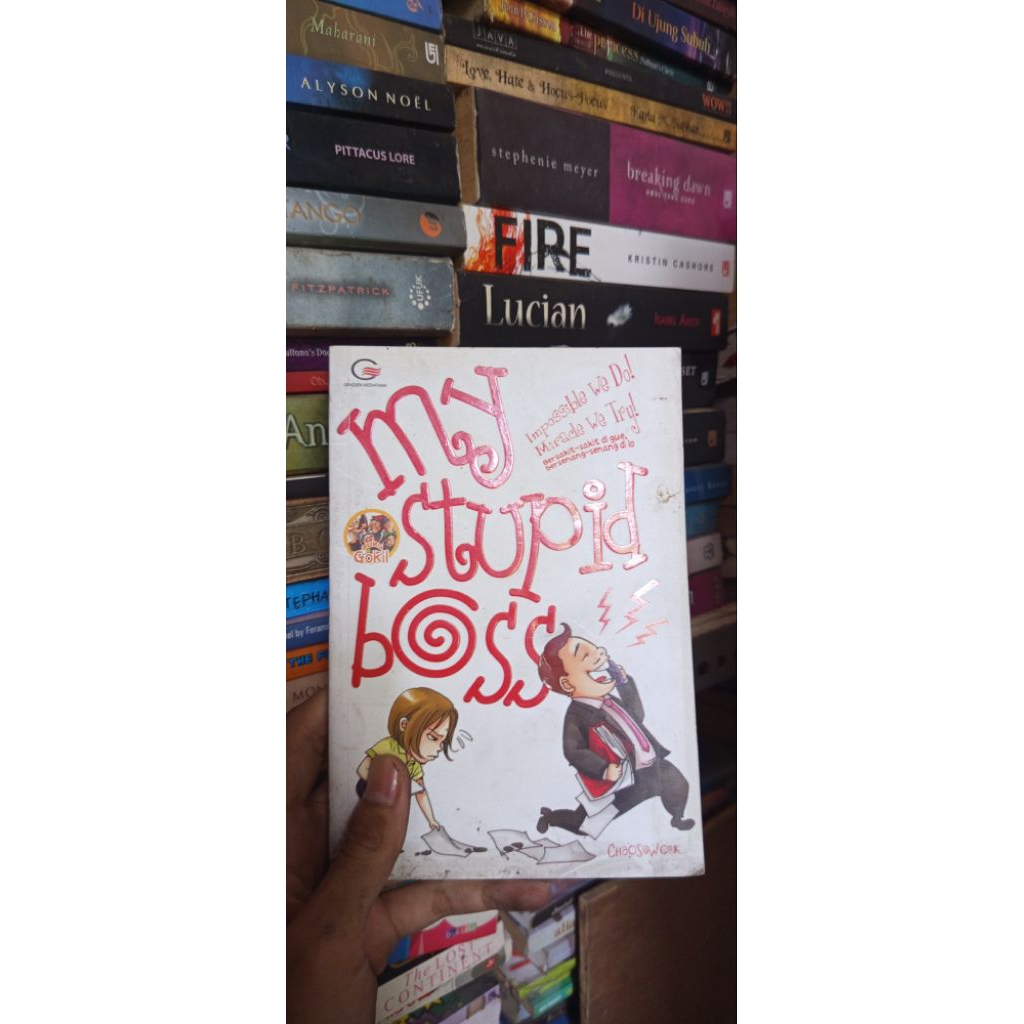 

•My Stupid Boss – Novel Komedi | Original | Ilmoe Store | Book Nest & Nice