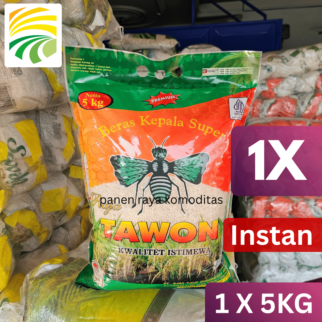 

Beras Raja Tawon Hijau 5kg
