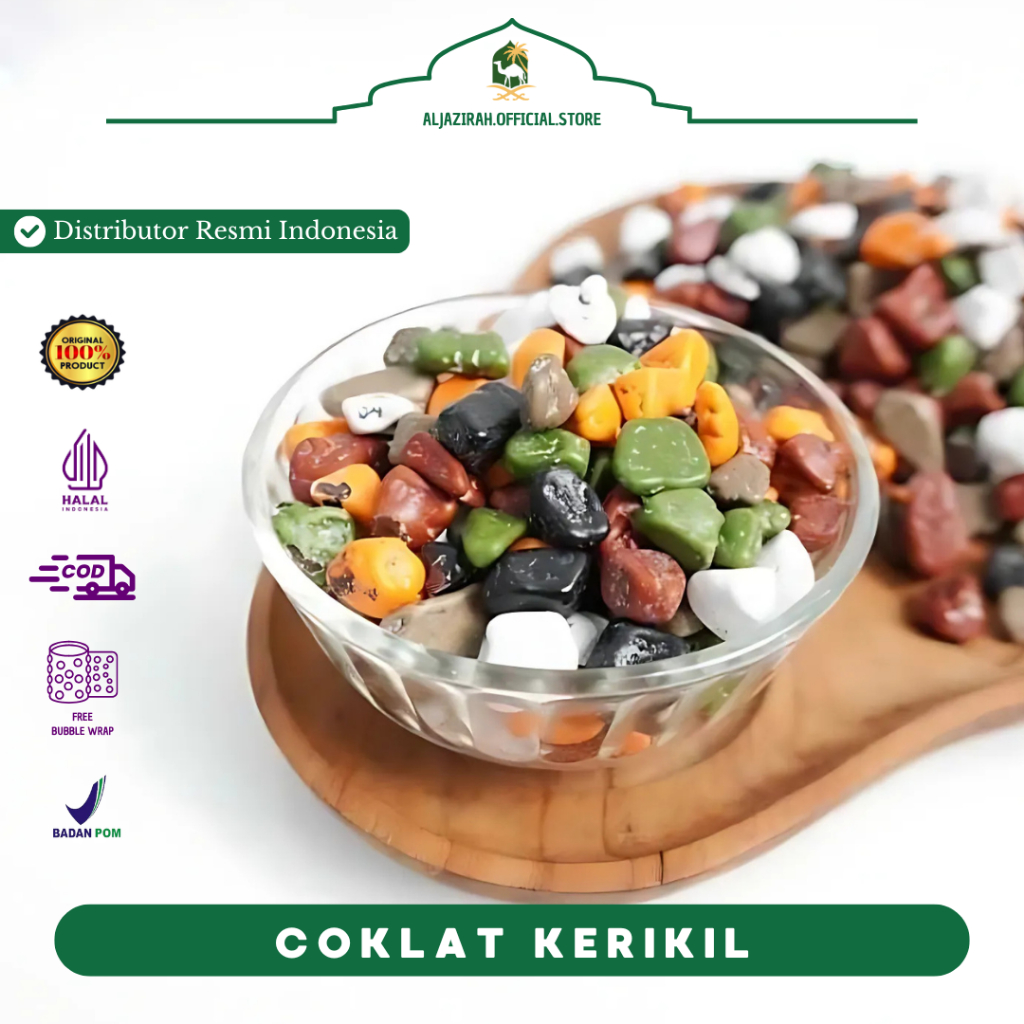

Coklat Kerikil Khas Arab Warna | Cokelat Batu Stones Original Made in TURKEY | Oleh Oleh Haji Umroh