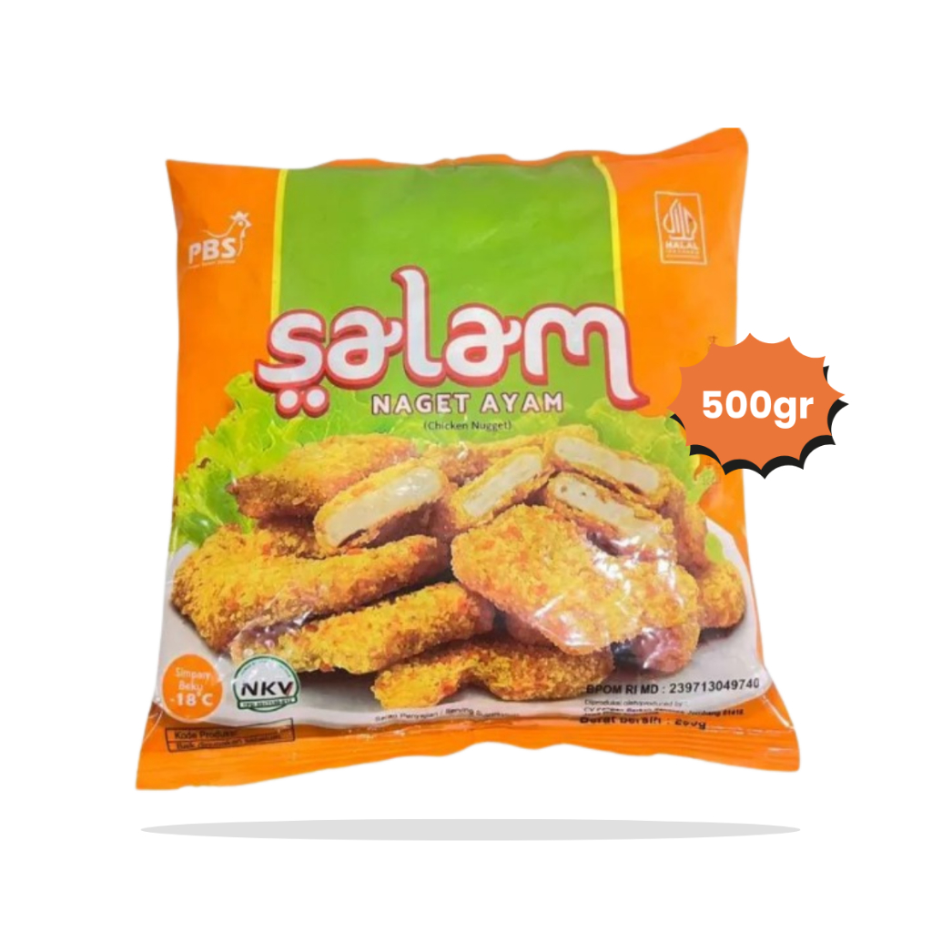 

Salam Chicken Nugget Original 500gr - 1000gr