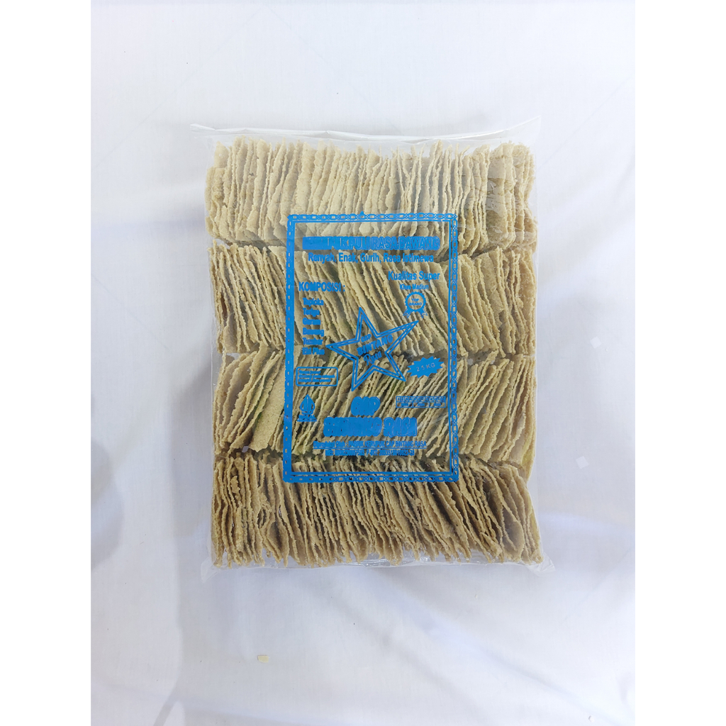 

COD Krupuk Puli Gendar Gurih Rasa Bawang Halal Langsung Pabrik Madiun