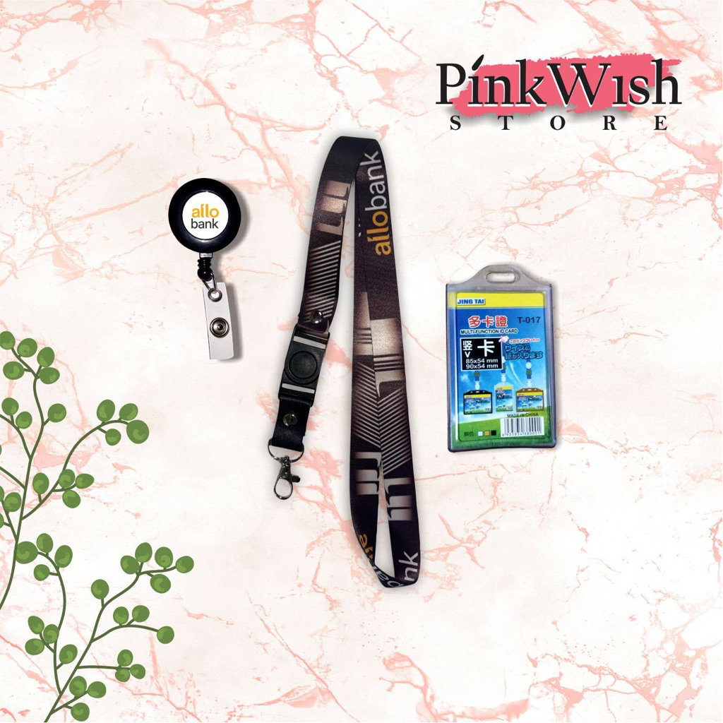 

Lanyard ALLOBANK new / Tali idcard ALLOBANK new [Ready stock] Termurah