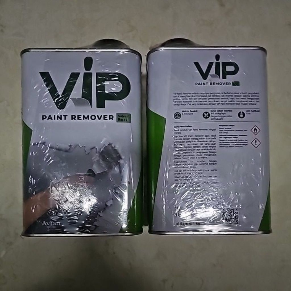 Remover 1 KG VIP atau VIP Paint Remover 1 KG Solvent Based