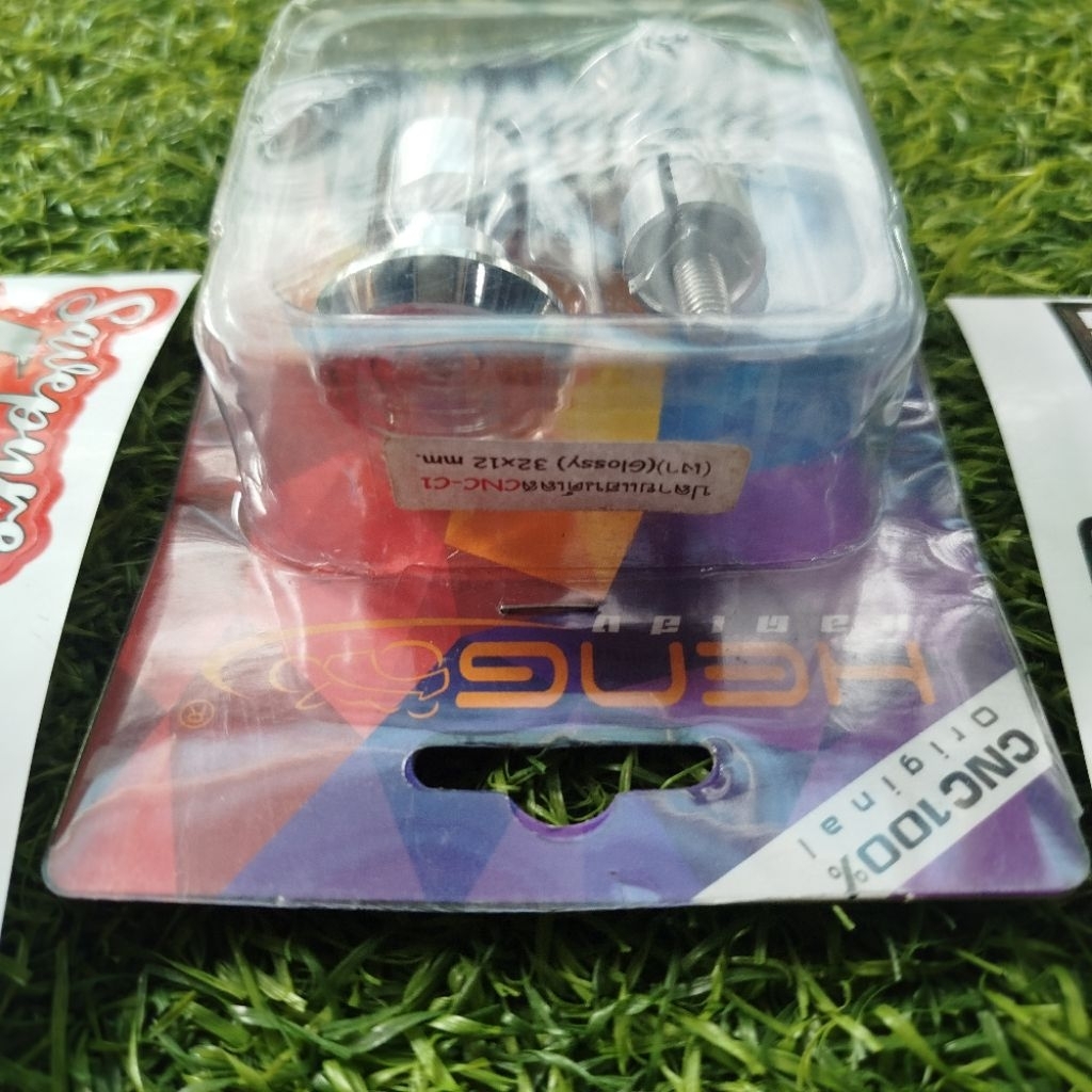 Jalu Stang Stainless Gloosy-Matte Model CNC-C1BY Heng Original Thailand Untuk Motor For All Wave Sup